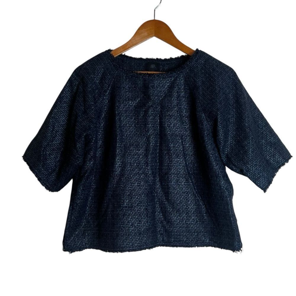 Banana Republic wool blend tweed‎ like shirt. Size small